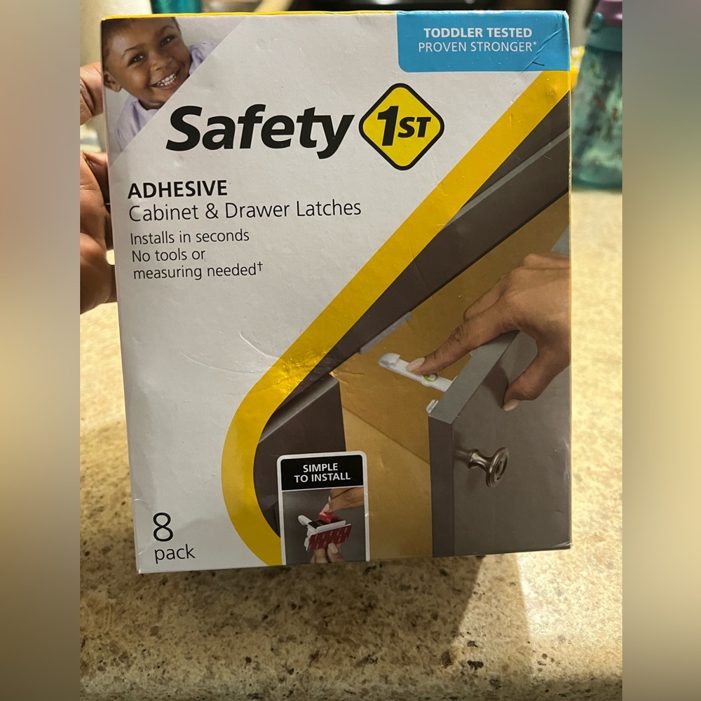 Safety 1st Adhesive Cabinet & Drawer Latches